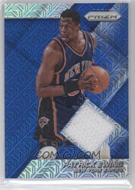 2014-15 Panini Prizm - Jerseys - Blue Mojo Prizm #42 - Patrick Ewing