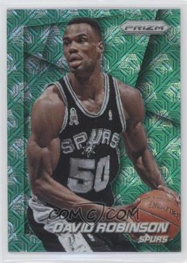 2014-15 Panini Prizm - Short Prints - Industry Summit Green Mojo Prizm #28 - David Robinson /25