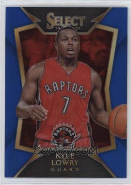 2014-15 Panini Select - [Base] - Blue Prizm #52 - Concourse - Kyle Lowry /249