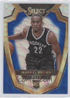 2014-15 Panini Select - [Base] - Blue and Silver Prizm #188 - Premier Level - Markel Brown