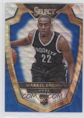 2014-15 Panini Select - [Base] - Blue and Silver Prizm #188 - Premier Level - Markel Brown