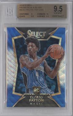 2014-15 Panini Select - [Base] - Blue and Silver Prizm #86 - Concourse - Elfrid Payton [BGS 9.5 GEM MINT]