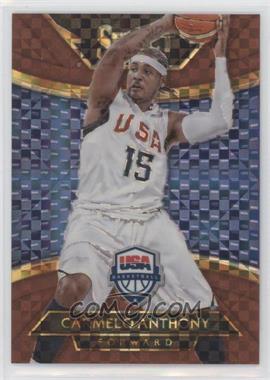 2014-15 Panini Select - [Base] - Copper Prizm #224 - Courtside - Carmelo Anthony /49