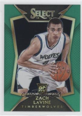 2014-15 Panini Select - [Base] - Green Prizm #84 - Concourse - Zach LaVine /5