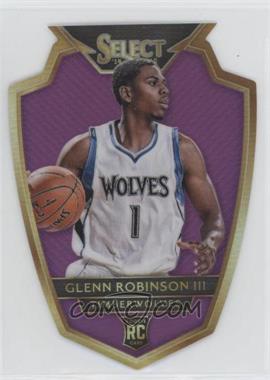 2014-15 Panini Select - [Base] - Purple Die-Cut Prizm #200 - Premier Level - Glenn Robinson III /99