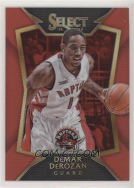 2014-15 Panini Select - [Base] - Red Prizm #44 - Concourse - DeMar DeRozan /149