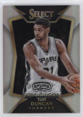 2014-15 Panini Select - [Base] - Silver Prizm #13 - Concourse - Tim Duncan