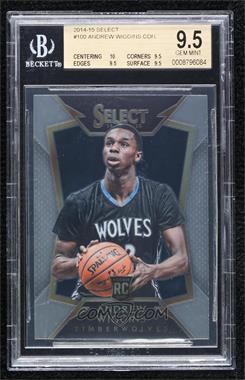 2014-15 Panini Select - [Base] #100 - Concourse - Andrew Wiggins [BGS 9.5 GEM MINT]