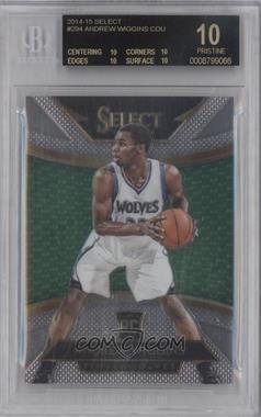 2014-15 Panini Select - [Base] #294 - Courtside - Andrew Wiggins [BGS 10 BLACK LABEL]