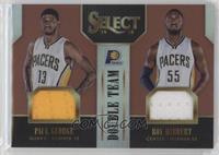 Paul George, Roy Hibbert #/49