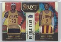 LeBron James, Kyrie Irving #/25