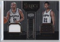 Tony Parker, Tim Duncan #/149