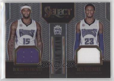 2014-15 Panini Select - Double Team Jerseys #30 - Ben McLemore, DeMarcus Cousins /149