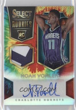 2014-15 Panini Select - Rookie Jersey Autographs - Tie-Dye Prizm #12 - Noah Vonleh /25