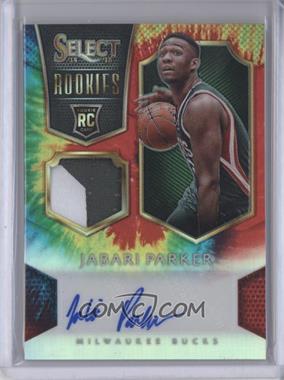 2014-15 Panini Select - Rookie Jersey Autographs - Tie-Dye Prizm #2 - Jabari Parker /25