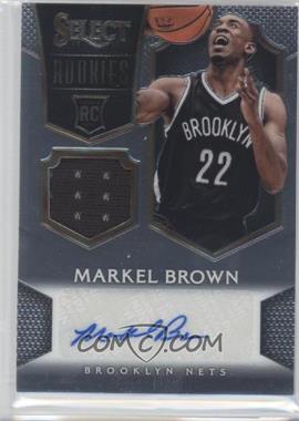 2014-15 Panini Select - Rookie Jersey Autographs #4 - Markel Brown /199