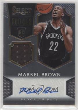 2014-15 Panini Select - Rookie Jersey Autographs #4 - Markel Brown /199