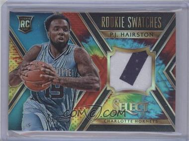 2014-15 Panini Select - Rookie Swatches - Tie-Dye Prizm #11 - P.J. Hairston /25