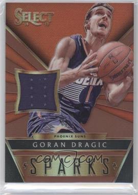 2014-15 Panini Select - Sparks Jerseys - Copper Prizm #24 - Goran Dragic /49