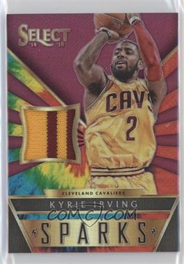 2014-15 Panini Select - Sparks Jerseys - Tie-Dye Prizm #10 - Kyrie Irving /25