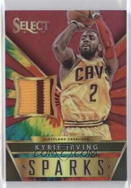 2014-15 Panini Select - Sparks Jerseys - Tie-Dye Prizm #10 - Kyrie Irving /25