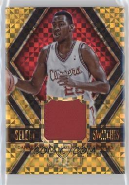 2014-15 Panini Select - Swatches - Gold Prizm #11 - Danny Manning /10