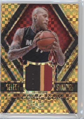 2014-15 Panini Select - Swatches - Gold Prizm #18 - Chris Andersen /10