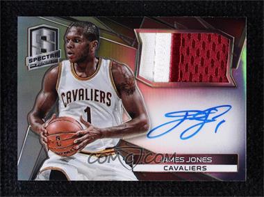 2014-15 Panini Spectra - Autographed Memorabilia - Black Prizm #17 - James Jones /1