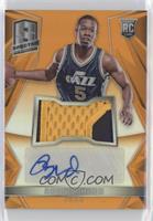 Rookie Jersey Autographs - Rodney Hood #/25