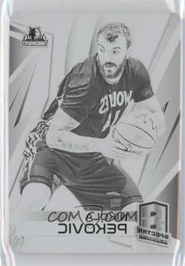 2014-15 Panini Spectra - [Base] - Printing Plate Black #85 - Nikola Pekovic /1