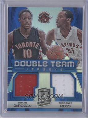 2014-15 Panini Spectra - Double Team Jerseys #DT-TOR - DeMar DeRozan, Terrence Ross /49