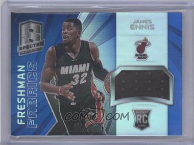 2014-15 Panini Spectra - Freshman Fabrics #FRE-JEN - James Ennis /49