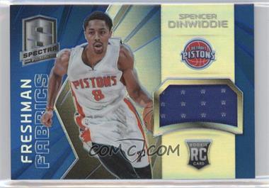 2014-15 Panini Spectra - Freshman Fabrics #FRE-SD - Spencer Dinwiddie /49