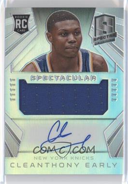 2014-15 Panini Spectra - Spectacular Swatch Signatures #SS-CE - Cleanthony Early /149