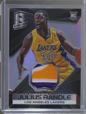 2014-15 Panini Spectra - Swatches - Black Prizm #S-JR - Julius Randle /1