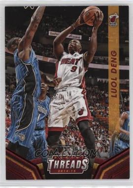 2014-15 Panini Threads - [Base] - Century Proof Red #122 - Luol Deng /199