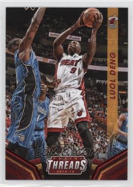 2014-15 Panini Threads - [Base] - Century Proof Red #122 - Luol Deng /199
