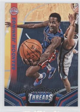 2014-15 Panini Threads - [Base] #20 - Brandon Jennings