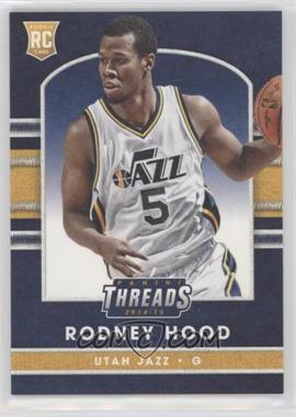 2014-15 Panini Threads - [Base] #249 - Leather Rookies - Rodney Hood