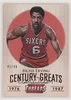 Julius Erving #/99