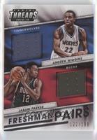 Andrew Wiggins, Jabari Parker #/199