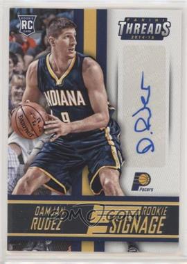 2014-15 Panini Threads - Rookie Signage #1 - Damjan Rudez