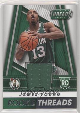 2014-15 Panini Threads - Rookie Threads #62 - James Young