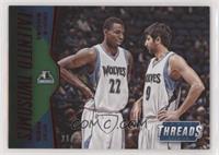 Andrew Wiggins, Ricky Rubio #/99