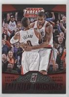 Damian Lillard, LaMarcus Aldridge #/99