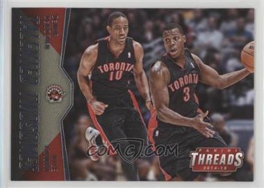 2014-15 Panini Threads - Talented Twosomes #8 - DeMar DeRozan, Kyle Lowry