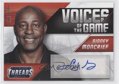 2014-15 Panini Threads - Voices of the Game #19 - Sidney Moncrief /349