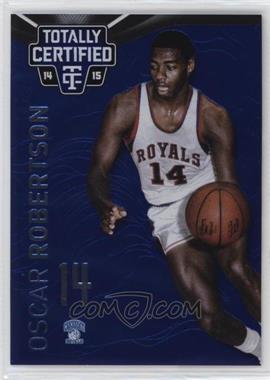 2014-15 Panini Totally Certified - [Base] - Platinum Blue #128.2 - Oscar Robertson (Royals) /149