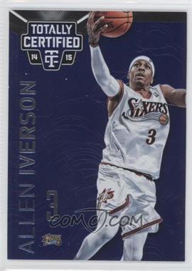 2014-15 Panini Totally Certified - [Base] - Platinum Blue #133 - Allen Iverson /149