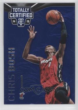 2014-15 Panini Totally Certified - [Base] - Platinum Blue #28 - Chris Bosh /149